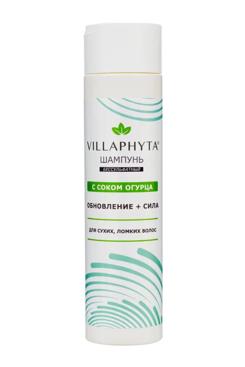 Шампунь бессульфатный Villaphyta с соком огурца, 250 г