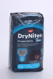 Трусики-подгузники Huggies DryNites для мальчиков 8-15 лет 9 шт (27-57 кг)