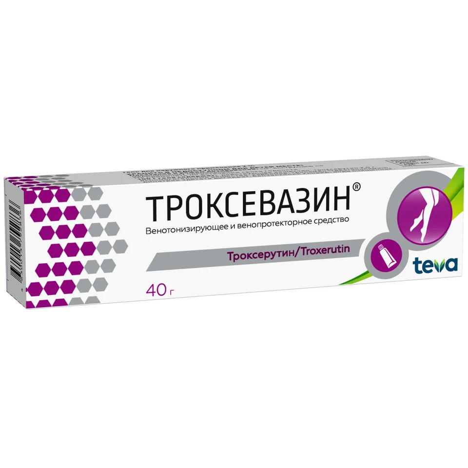 Троксевазин гель 2 % 40 г