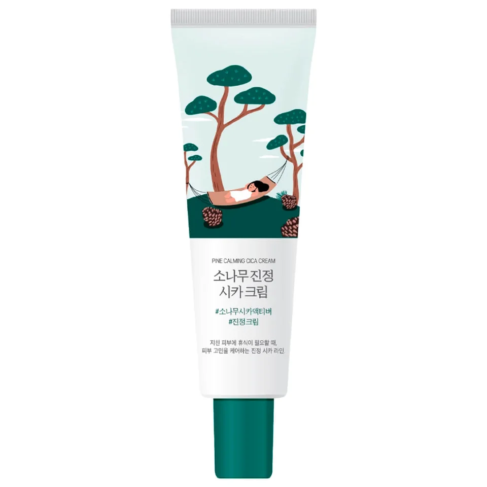 Крем с экстрактами сосны и центеллы для проблемной кожи Pine Calming Cica Cream 50 мл Round LAB