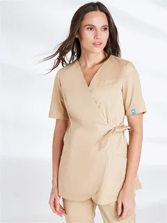 Рубашка медицинская Medcostume женская MC6076 песочная р 46