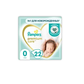 Памперс подгузники Премиум ньюборн 1-2,5 кг 1,5-2,5 22 шт