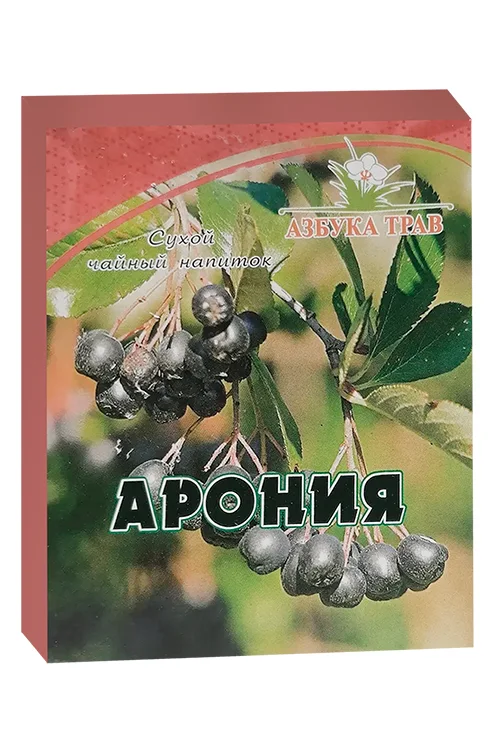 Напиток чайный Азбука трав Арония плоды, 40 г