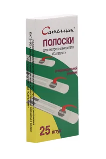 Сателлит тест-полоски для глюкометра Сатeллит плюс 25 шт