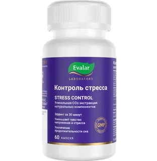 Контроль стресса Эвалар 0,3 гр 60 шт капсулы