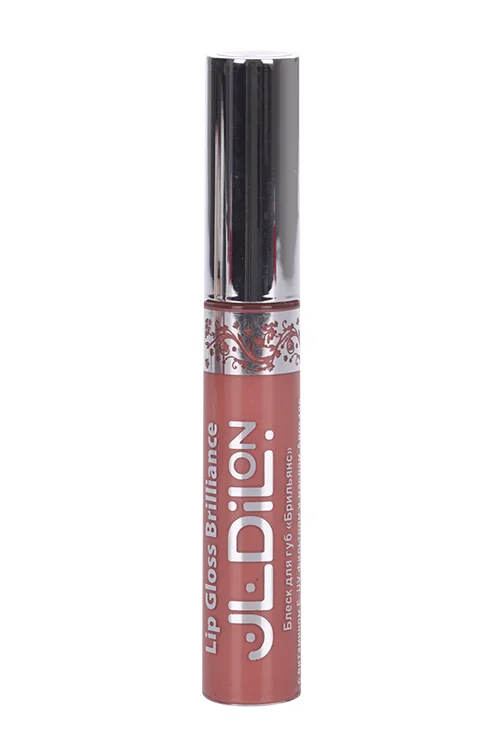 Блеск для губ Dilon Lip Gloss Brilliance кофе с молоком 9 мл
