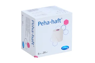 Бинт Пеха-хафт эластичный самофиксирующийся белый 6 см × 20 м