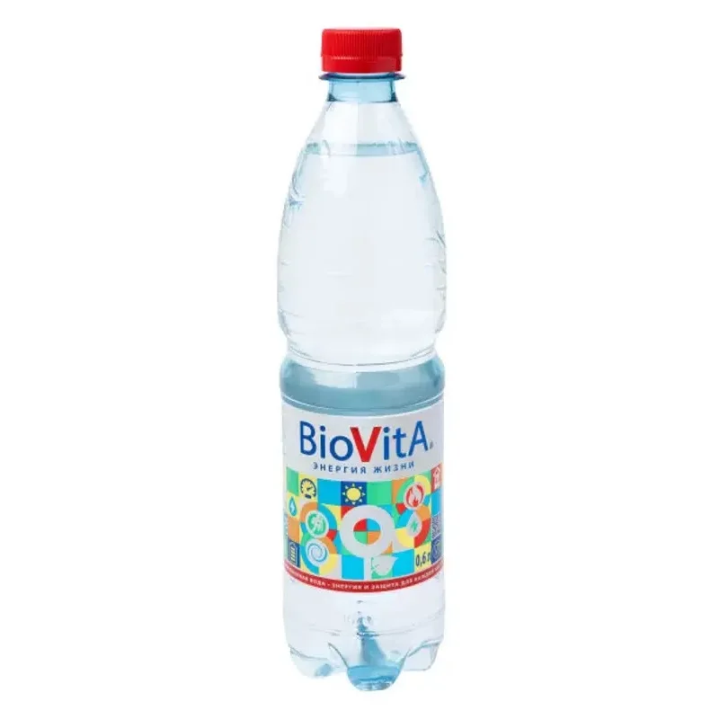 Биовита Вода Питьевая Для Детского Питания 3+ без Газа 0,6Л Пластик