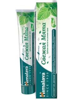 Зубная паста Mint Fresh «Освежающая мята» 75 мл Himalaya Herbals