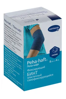 Бинт Пеха-хафт самофикс 8×400 см синий
