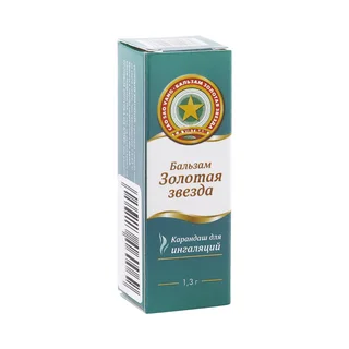 Золотая звезда карандаш для ингаляции 1,3 гр