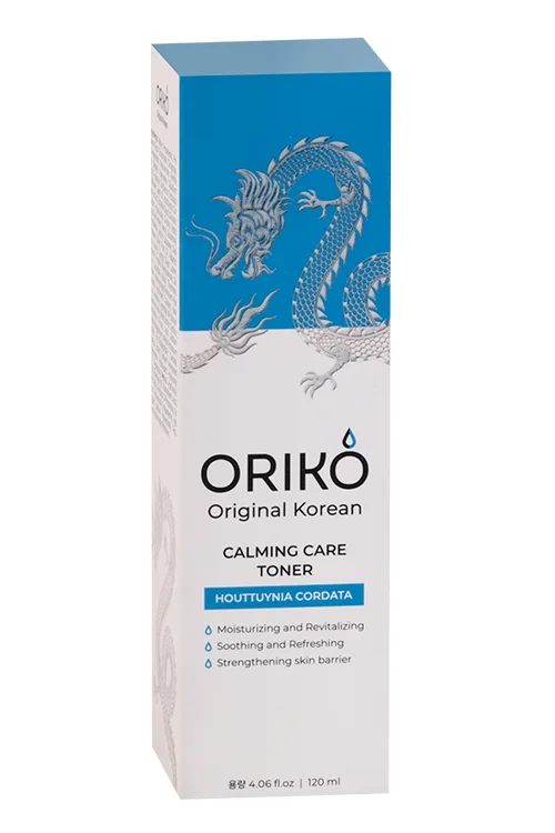 Тонер Oriko Calming care toner with Houttuynia cordata extract успок для лица, 120 мл