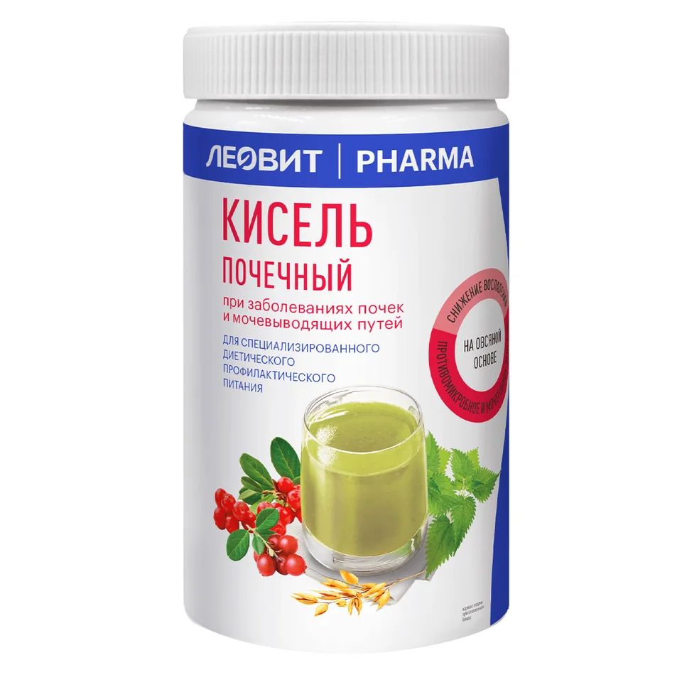 Кисель Почечный, 400 г, Леовит Фарма
