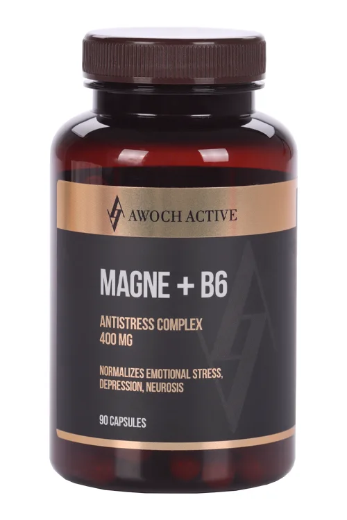 Magne+B6 Awoch Active 90 шт капсулы