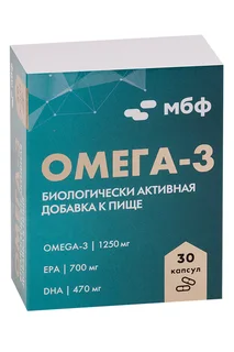 Омега-3 МБФ 30 шт капсулы