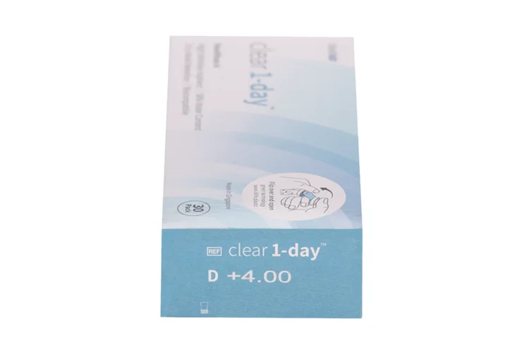 Линзы Clearlab Clear 1-day контактные R 8,8 (диоптрия +4,0) 30 шт