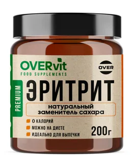 Эритрит OVERvit 200 гр