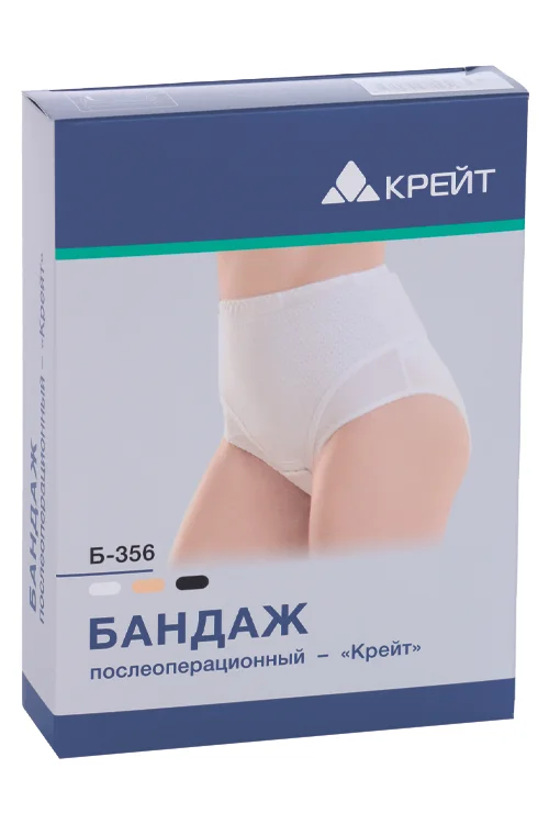 Бандаж Крейт п/операционный Б-356 р 2 (96-100 см) черный