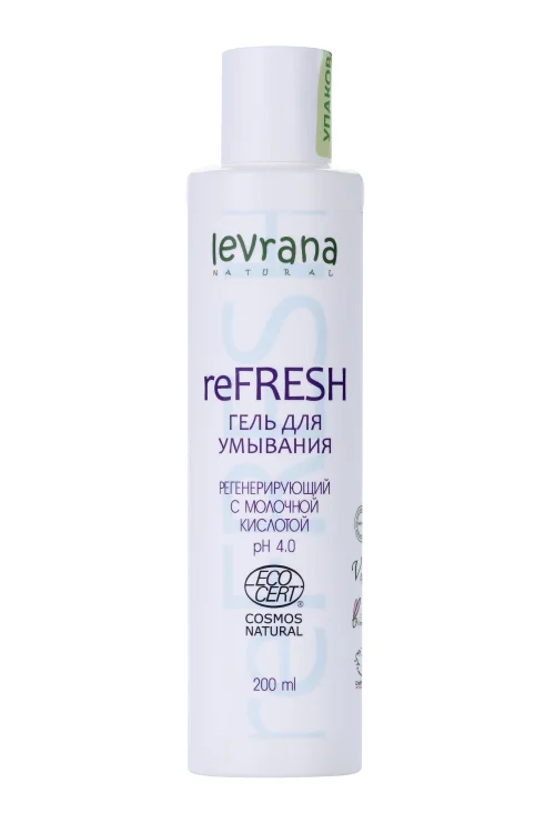 Гель Леврана ReFresh для умывания регенерирующий 200 мл