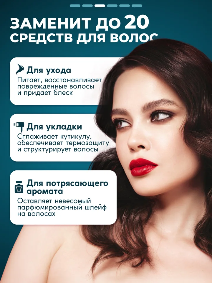 Крем-спрей для волос Semily 20 в 1 термозащита увлажняющий 200 мл