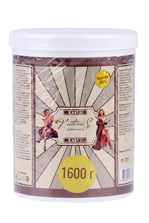Паста Victorias Professional Easy+ сахарная для шугаринга жидкая 1 600 гр