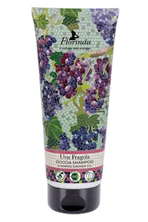 Гель для душа Florinda Uva Fragola Земляничный Виноград 200 мл