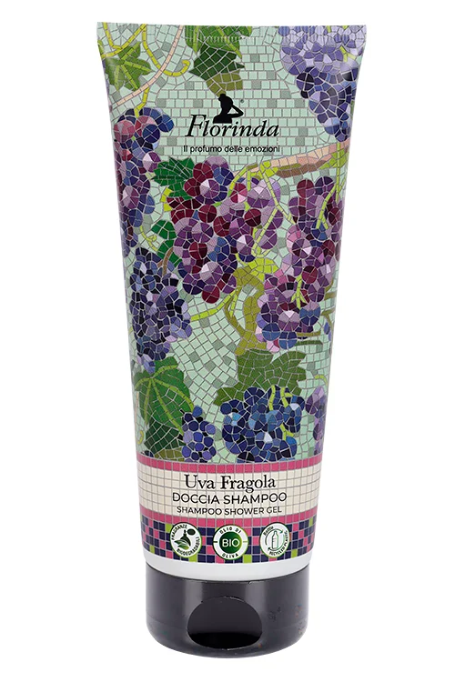 Гель для душа Florinda Uva Fragola Земляничный Виноград 200 мл