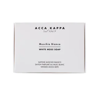 Acca Kappa Muschio Bianco мыло туалетное 150 гр