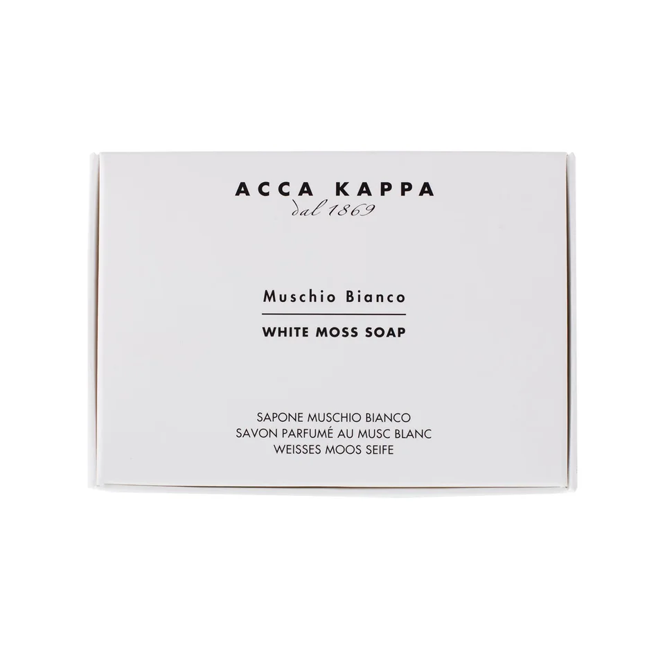 Acca Kappa Muschio Bianco мыло туалетное 150 гр