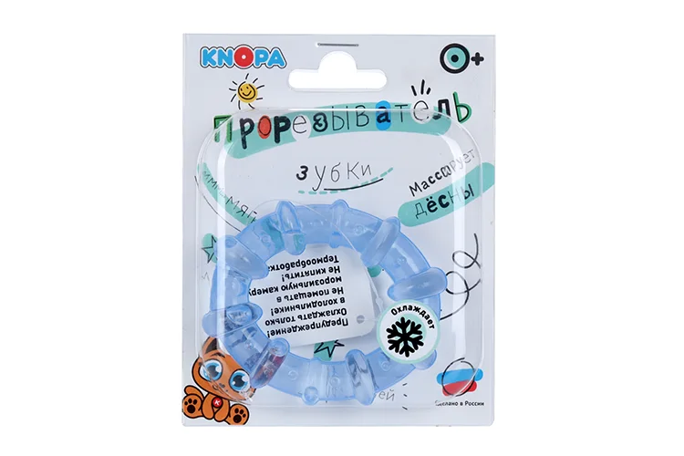 Прорезыватель охлаждающий «Колечко» цвет Микс