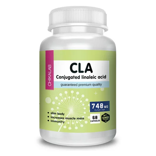 CLA Slim BombBar Конъюгированная Линолевая Кислота 60 шт капсулы