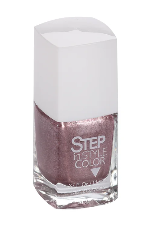 Лак Step in Style Color для ногтей LE №47 металлик / розовый 11 мл