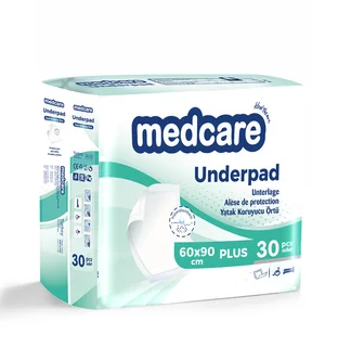 Пеленки Medcare Plus 60×90 см. 30 шт