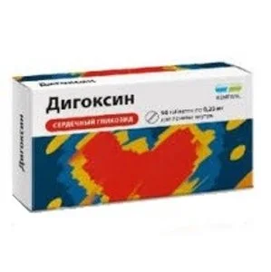 Дигоксин Реневал таблетки 0.25 мг 56 шт