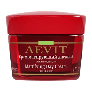 Крем Матирующий дневной для жирной кожи, Aevit, 50 мл, Librederm