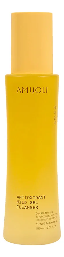 Гель Amijoli Antioxidant Mild Gel cleanser Yuzu&Resveratrol мягкий 150 мл