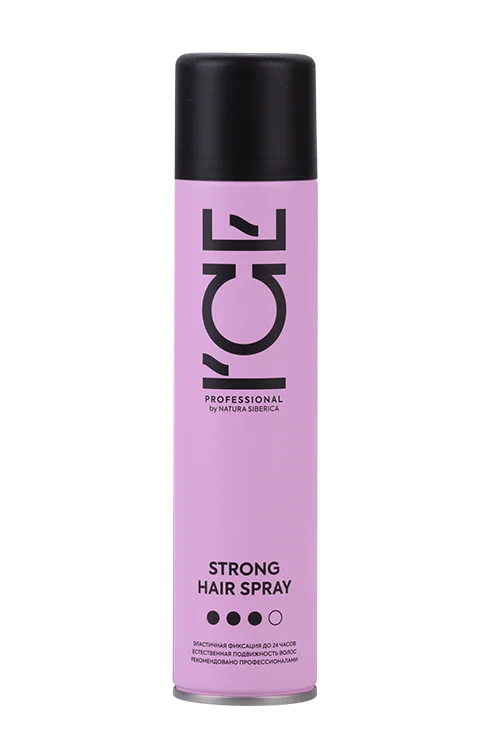 Лак для волос ICE Professional by Natura Siberica Strong сильной фиксации 300 мл