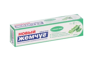 Зубная паста Новый Жемчуг алоэ 100 мл