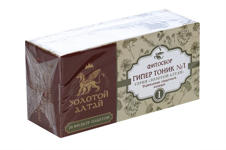 Гипер Тоник Фитосбор Золотой Алтай 1,5 гр 20 шт