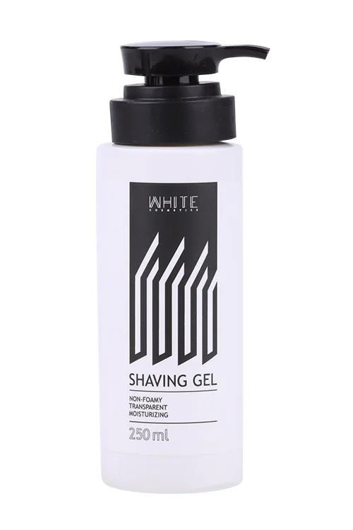 Гель для бритья White Cosmetics с дозатором 250 мл