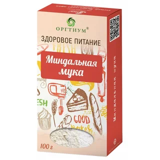 Миндальная мука натуральная 100 гр Оргтиум