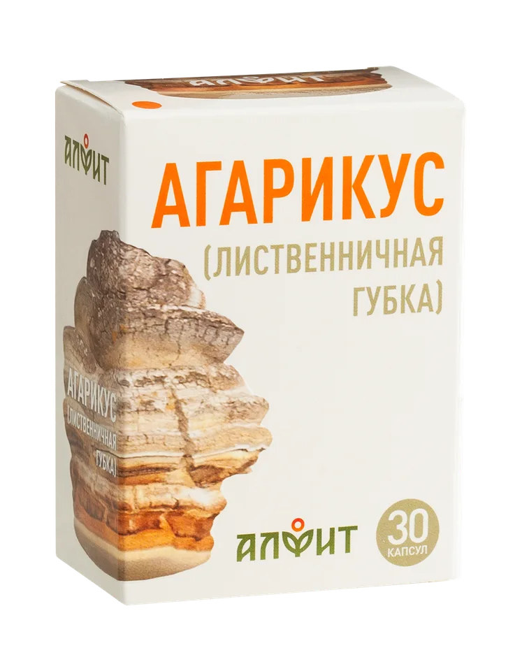 БАД Алфит Агарикус 30 капсулы по 470 мг