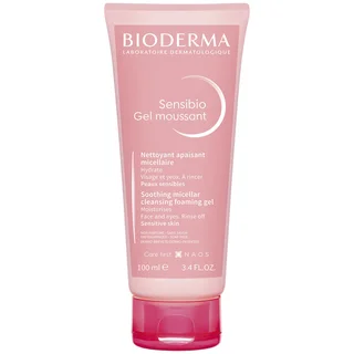 Очищающий мицеллярный гель Sensibio для умывания чувствительной кожи Bioderma 100 мл