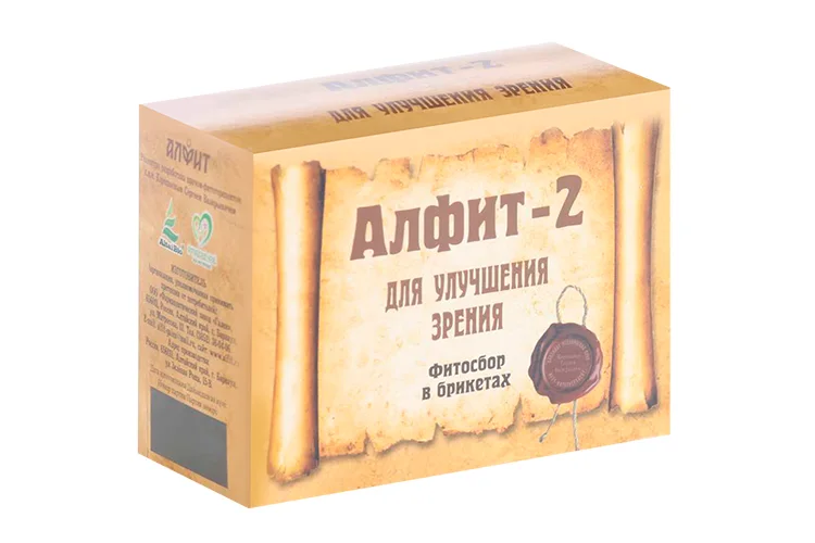 Алфит-2 для улучшения зрения 2 гр 60 шт