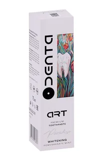 Зубная паста Modum Odenta art Paradise Whitening Pomegranate Mint 75 мл