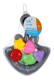 Игрушка-рыбалка Поймай рыбку Сачок для игры в ванной