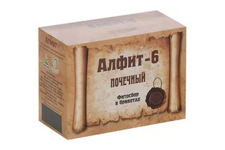 Алфит-6 Почечный утро / день 2 гр 60 шт