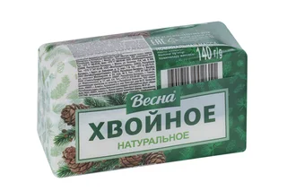 Мыло Весна твердое натуральное хвойное 140 гр