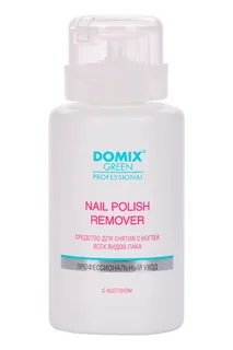 Средство Domix Green Professional для снятия всех видов лака с ацетоном 255 мл