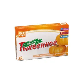 Тыквенное Масло капсулы 60 шт